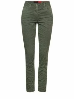 Große Größen Cecil Hose In Dark Salvia Green Günstig Kaufen