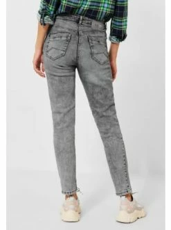 Große Größen Cecil Jeans In Mid Grey Used Wash Günstig Kaufen -Carlo Colucci Shop cecil jeans in mid grey used wash 2