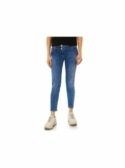 Große Größen Cecil Jeans In Mittel-blau Günstig Kaufen