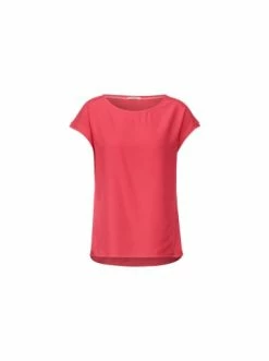 Große Größen Cecil Langarmblusen In Koralle Günstig Kaufen -Carlo Colucci Shop cecil langarmblusen in koralle 2