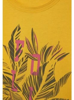 Shirts, Tops & Longsleeves Cecil Langarmshirt In Curry Yellow Günstig Kaufen -Carlo Colucci Shop cecil langarmshirt in curry yellow 1