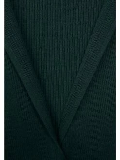 Pullover & Cardigans Cecil Langer Cardigan Mit Struktur In Grün Günstig Kaufen -Carlo Colucci Shop cecil langer cardigan mit struktur in grun 1