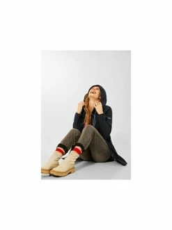 Große Größen Cecil Langmäntel In Schwarz Günstig Kaufen -Carlo Colucci Shop cecil langmantel in schwarz 5