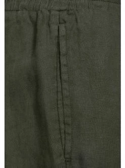 Hosen Cecil Leinenhose In Grün Günstig Kaufen -Carlo Colucci Shop cecil leinenhose in grun 1