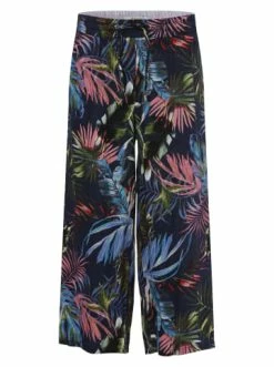 Große Größen Cecil Leinenhose In Marine Mehrfarbig Günstig Kaufen