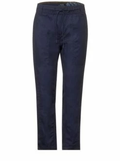 Große Größen Cecil Loose Fit Hose In Blau Günstig Kaufen