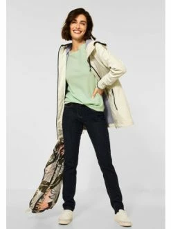 Große Größen Cecil Mantel In Tofu White Günstig Kaufen -Carlo Colucci Shop cecil mantel in tofu white 3