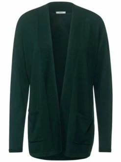 Große Größen Cecil Offener Basic Cardigan In Grün Günstig Kaufen