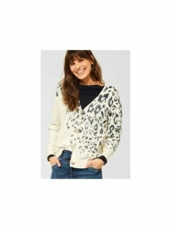 Große Größen Cecil Pullover & Strickjacken In Weiß Günstig Kaufen