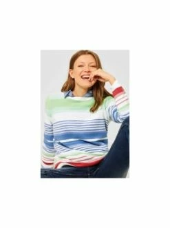 Große Größen Cecil Pullover & Strickjacken In Weiß Günstig Kaufen