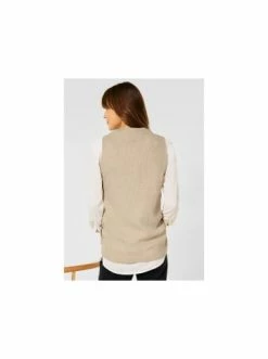 Pullover & Cardigans Cecil Pullover In Beige Günstig Kaufen -Carlo Colucci Shop cecil pullover in beige 8