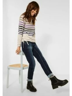 Pullover & Cardigans Cecil Pullover In Birch White Melange Günstig Kaufen -Carlo Colucci Shop cecil pullover in birch white melange 7