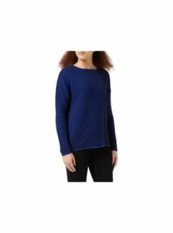 Pullover & Cardigans Cecil Pullover In Blau Günstig Kaufen