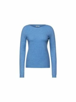 Pullover & Cardigans Cecil Pullover In Blau Günstig Kaufen