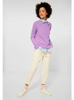 Pullover & Cardigans Cecil Pullover In Frosty Violet Günstig Kaufen -Carlo Colucci Shop cecil pullover in frosty violet 3
