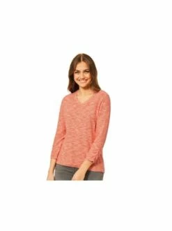 Pullover & Cardigans Cecil Pullover In Orange Günstig Kaufen