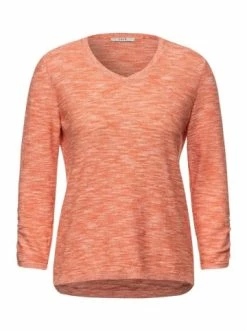 Pullover & Cardigans Cecil Pullover In Orange Günstig Kaufen