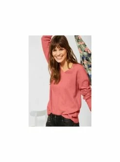 Pullover & Cardigans Cecil Pullover In Rose Günstig Kaufen