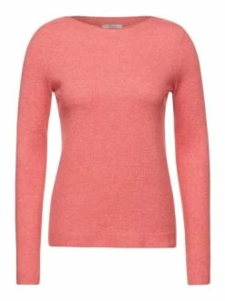 Pullover & Cardigans Cecil Pullover In Rose Pepper Melange Günstig Kaufen