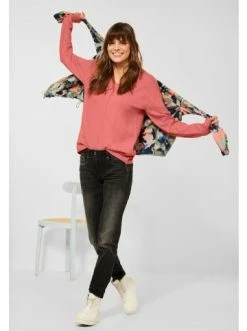 Pullover & Cardigans Cecil Pullover In Rose Pepper Melange Günstig Kaufen -Carlo Colucci Shop cecil pullover in rose pepper melange 7