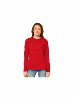 Pullover & Cardigans Cecil Pullover In Rot Günstig Kaufen