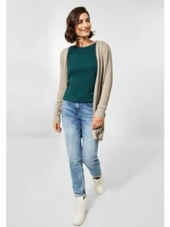 Pullover & Cardigans Cecil Pullover In Sandy Beige Melange Günstig Kaufen -Carlo Colucci Shop cecil pullover in sandy beige melange 3