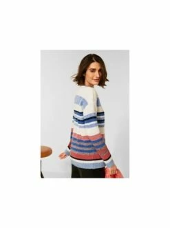 Pullover & Cardigans Cecil Pullover In Weiß Günstig Kaufen -Carlo Colucci Shop cecil pullover in weiss 30