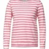 Tops & Shirts Cecil Pullover TOS Cozy Striped In Pink Günstig Kaufen -Carlo Colucci Shop cecil pullover tos cozy striped in pink