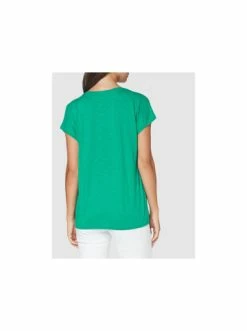 Große Größen Cecil Rundhals T-Shirt In Grün Günstig Kaufen -Carlo Colucci Shop cecil rundhals t shirt in grun 4