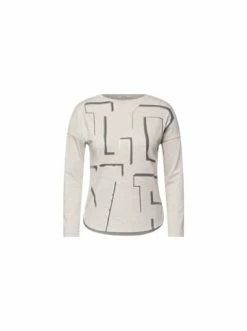 Große Größen Cecil Rundhals T-Shirt In Taupe Günstig Kaufen -Carlo Colucci Shop cecil rundhals t shirt in taupe 2