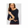 Große Größen Cecil Rundkragen Langarmshirt In Blau Günstig Kaufen