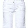 Hosen Cecil Shorts In Weiß Günstig Kaufen -Carlo Colucci Shop cecil shorts in weiss