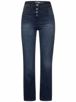 Große Größen Cecil Slim Fit Cropped Jeans In Blau Günstig Kaufen