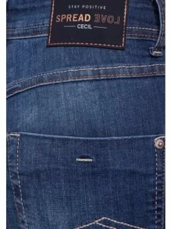 Große Größen Cecil Slim Fit Jeans In Blau Günstig Kaufen -Carlo Colucci Shop cecil slim fit jeans in blau 2