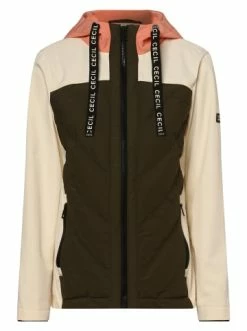 Große Größen Cecil Softshelljacke In Khaki Beige Günstig Kaufen