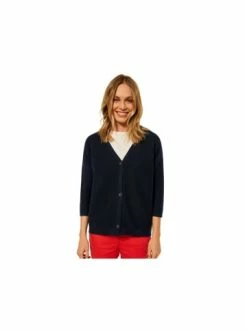 Große Größen Cecil Strickjacken In Blau Günstig Kaufen