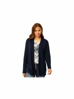 Große Größen Cecil Strickjacken In Blau Günstig Kaufen