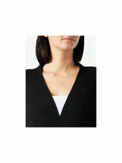 Große Größen Cecil Strickjacken In Schwarz Günstig Kaufen -Carlo Colucci Shop cecil strickjacken in schwarz 2