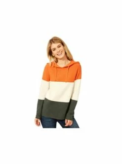 Pullover & Cardigans Cecil Strickpullover In Orange Günstig Kaufen