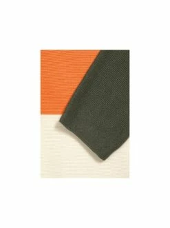 Pullover & Cardigans Cecil Strickpullover In Orange Günstig Kaufen -Carlo Colucci Shop cecil strickpullover in orange 3