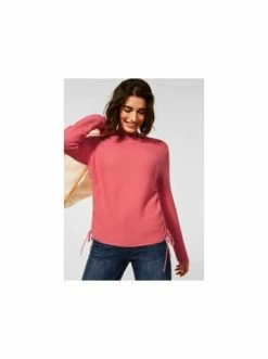 Pullover & Cardigans Cecil Strickpullover In Rose Günstig Kaufen