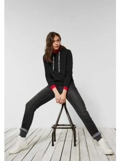 Sweat & Fleece Cecil Sweatshirt In Black Günstig Kaufen -Carlo Colucci Shop cecil sweatshirt in black 3