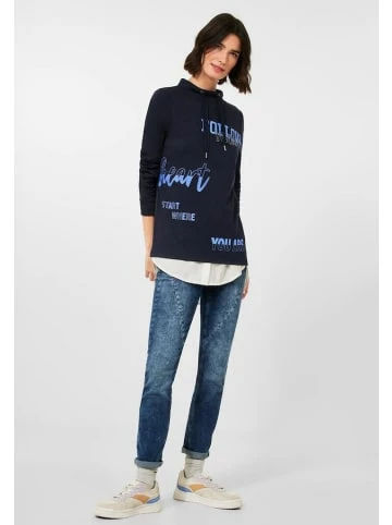 Sweat & Fleece Cecil Sweatshirt In Night Sky Blue Günstig Kaufen 6 Sweat & Fleece Cecil Sweatshirt In Night Sky Blue Günstig Kaufen - Image 4