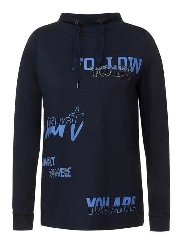 Sweat & Fleece Cecil Sweatshirt In Night Sky Blue Günstig Kaufen 3 Sweat & Fleece Cecil Sweatshirt In Night Sky Blue Günstig Kaufen