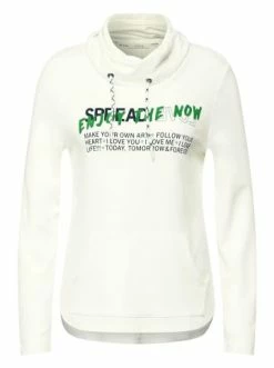Sweat & Fleece Cecil Sweatshirt In Vanilla White Günstig Kaufen