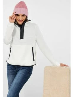 Sweat & Fleece Cecil Sweatshirt In Vanilla White Günstig Kaufen -Carlo Colucci Shop cecil sweatshirt in vanilla white 7