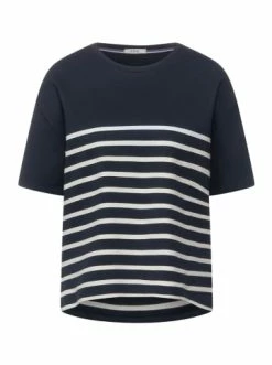 Sweat & Fleece Cecil T-Shirt In Blau Günstig Kaufen