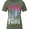 Shirts, Tops & Longsleeves Cecil T-Shirt In Desert Olive Green Günstig Kaufen 1 Shirts, Tops & Longsleeves Cecil T-Shirt In Desert Olive Green Günstig Kaufen -Carlo Colucci Shop cecil t shirt in desert olive green