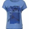 Shirts, Tops & Longsleeves Cecil T-Shirt In Forever Blue Günstig Kaufen