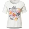 Shirts, Tops & Longsleeves Cecil T-Shirt In Vanilla White Günstig Kaufen